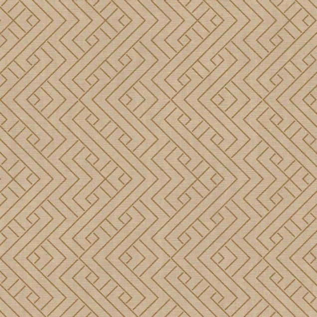 Tapet lavabil Interwoven Sand, cu un model geometric minimalist în nuanțe de nisip cald.