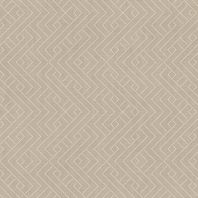 Tapet bej cu design geometric minimalist