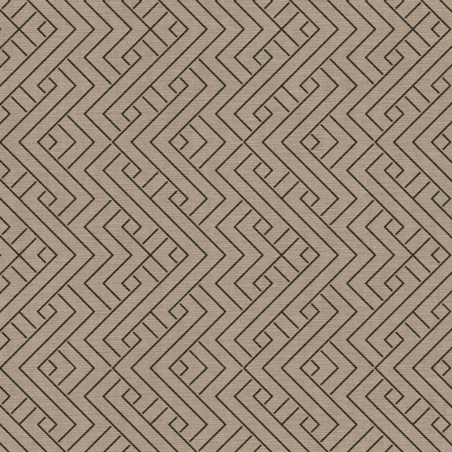 Tapet lavabil Interwoven, Mole, Coordonne cu design geometric modern, în nuanțe neutre.