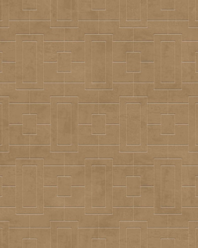 Tapet lavabil cu model geometric discret, Fretwork, Sand, Coordonne, perfect pentru a adăuga o notă de eleganță și rafinament spațiului tău. Culori neutre, design subtil, 5mp/rola.
