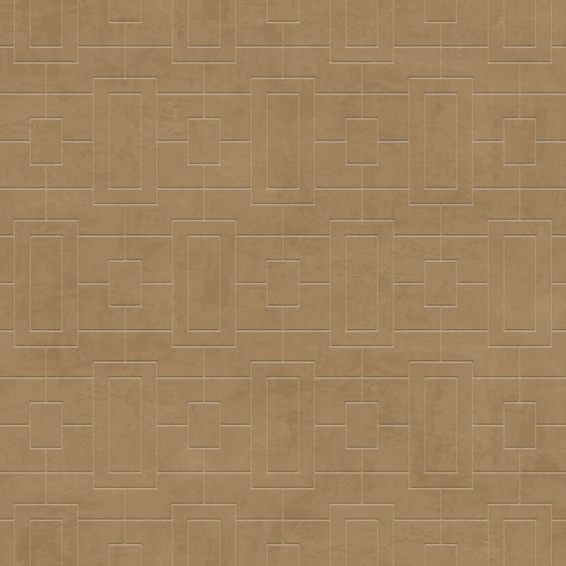 Tapet lavabil cu model geometric discret, Fretwork, Sand, Coordonne, perfect pentru a adăuga o notă de eleganță și rafinament spațiului tău. Culori neutre, design subtil, 5mp/rola.