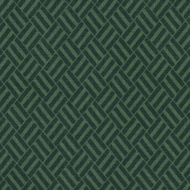 Tapet lavabil cu model geometric Crosshatch, Emerald, in nuante de verde smarald.