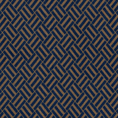 Wallpaper geometric modern Crosshatch Ultramarine, nuanta ultramarin, cu un model format din linii fine intersectate
