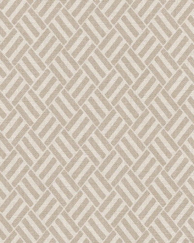 Tapet lavabil Crosshatch, Cotton, cu model geometric subtil, în tonuri neutre, potrivit pentru un spațiu modern.
