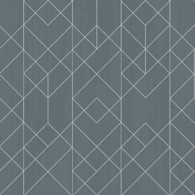 Tapet geometric cu romburi pe un perete într-un interior elegant.