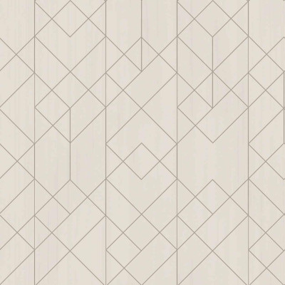 Tapet cu model geometric în living elegant