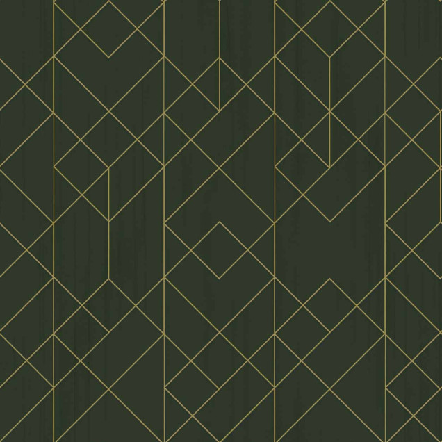 Tapet geometric cu romburi, nuanță de pin