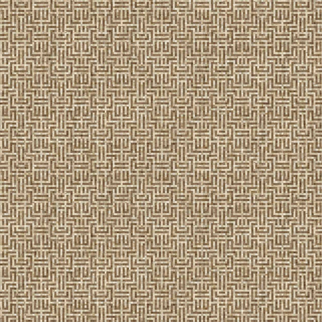 Tapet geometric maro cu model subtil