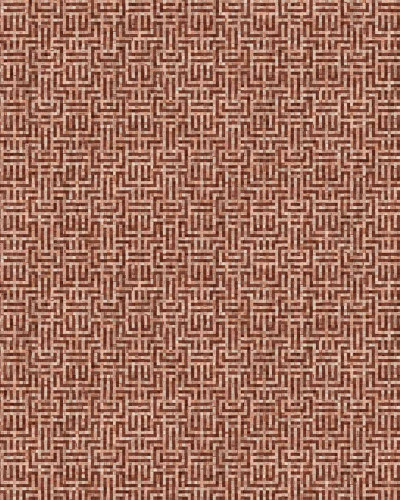 Tapet geometric maro cu textură fină
