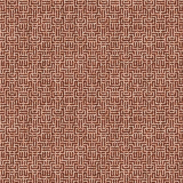 Tapet geometric maro cu textură fină