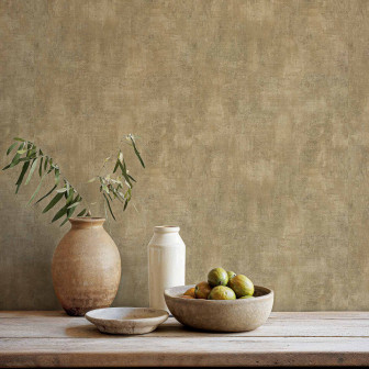 Tapet texturat bej în decor rustic