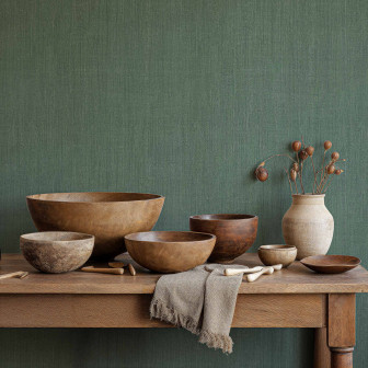 Tapet verde texturat creând un fundal elegant