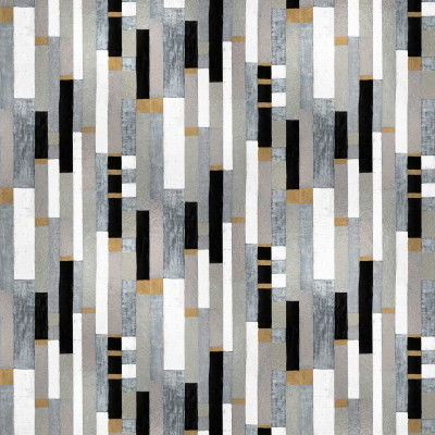 Tapet abstract gri, argintiu și negru într-un interior modern