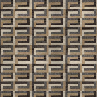 Tapet geometric argintiu într-o sufragerie modernă