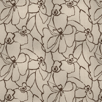 Tapet floral elegant în baie