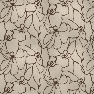 Tapet floral elegant în baie