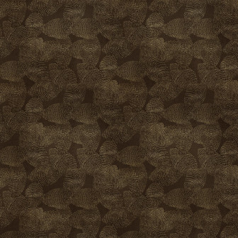 Tapet elegant cu model abstract auriu pe fond maro