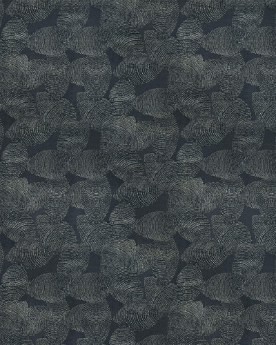 Tapet decorativ cu design abstract in nuante de gri si argintiu