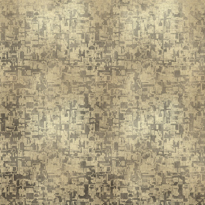 Tapet cu design abstract auriu într-un interior modern