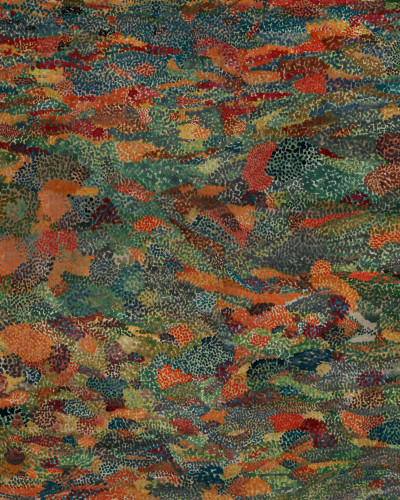 Tapet abstract cu model de pete colorate
