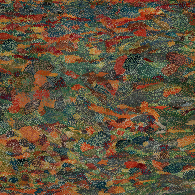 Tapet abstract cu model de pete colorate