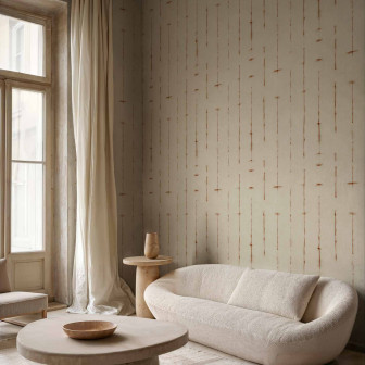Tapet cu model natural in living modern