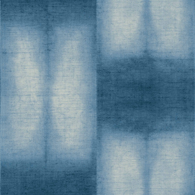 Tapet cu design indigo, ideal pentru un interior elegant