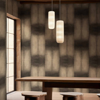 Tapet cu aspect de lemn în design interior