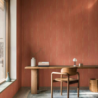 Tapet decorativ amber cu design modern