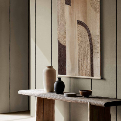 Tapet elegant cu model vertical subtil