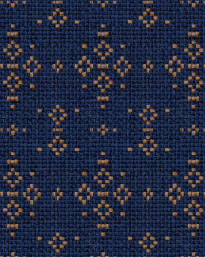 Mazahua, Indigo, Coordonne, 5.2mp / rola