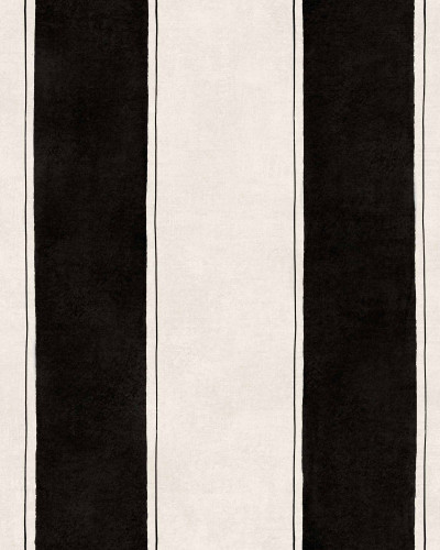 Tapet cu dungi verticale alb-negru