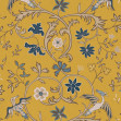 Antwerp Damask, Mustard, Coordonne, 5mp / rola