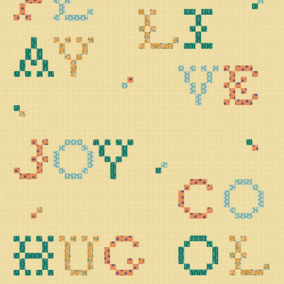 Wordplay, Buttercream, Coordonne, 5mp / rola
