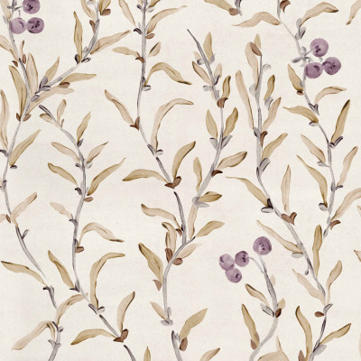 Tapet floral cu prune pentru decor interior