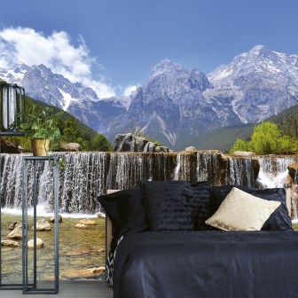 Foto tapet 3D Alps, Dimex, 5 fâșii, 375 x 250cm Foto tapet 3D Alps, Dimex, 5 fâșii, 375 x 250cm