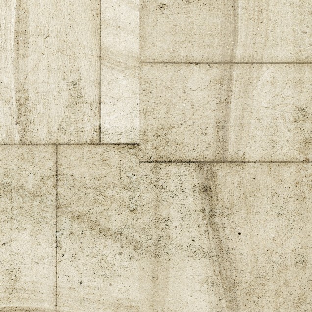 Tapet cu aspect natural, Furui Ishi Hashibami, imita textura pietrei cu nuante calde, de pamant. Perfect pentru living, dormitor, bucatarie sau hol.