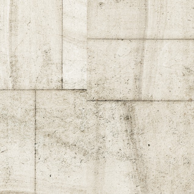 Tapet cu aspect de piatra, Furui Ishi Zoge (Old Stone Ivory), in nuante de gri si alb, cu un design minimalist si modern.
