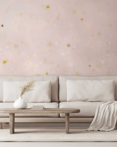 Light Pink Stars, Dream Prints