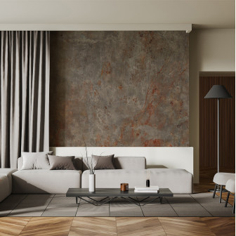 Fototapet cu textură de agată și accente roșii, decorativ pentru interior