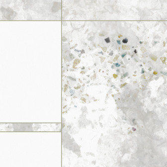 Tapet cu design abstract într-o sufragerie modernă