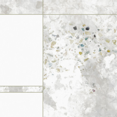 Tapet cu design abstract într-o sufragerie modernă