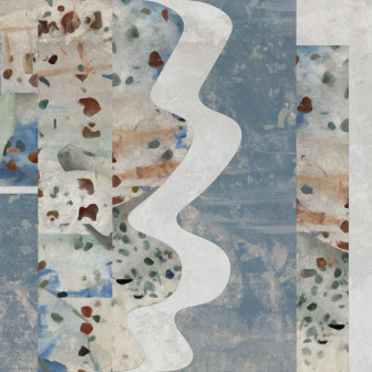 Tapet abstract modern cu design artistic