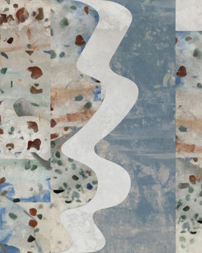 Tapet abstract modern cu design artistic