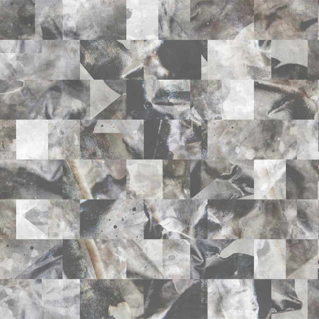 Tapet decorativ cu model abstract în tonuri neutre