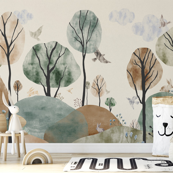 Merry Meadow Pastel, Dream Prints
