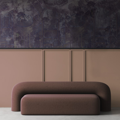 Tapet Antica Roma Violet