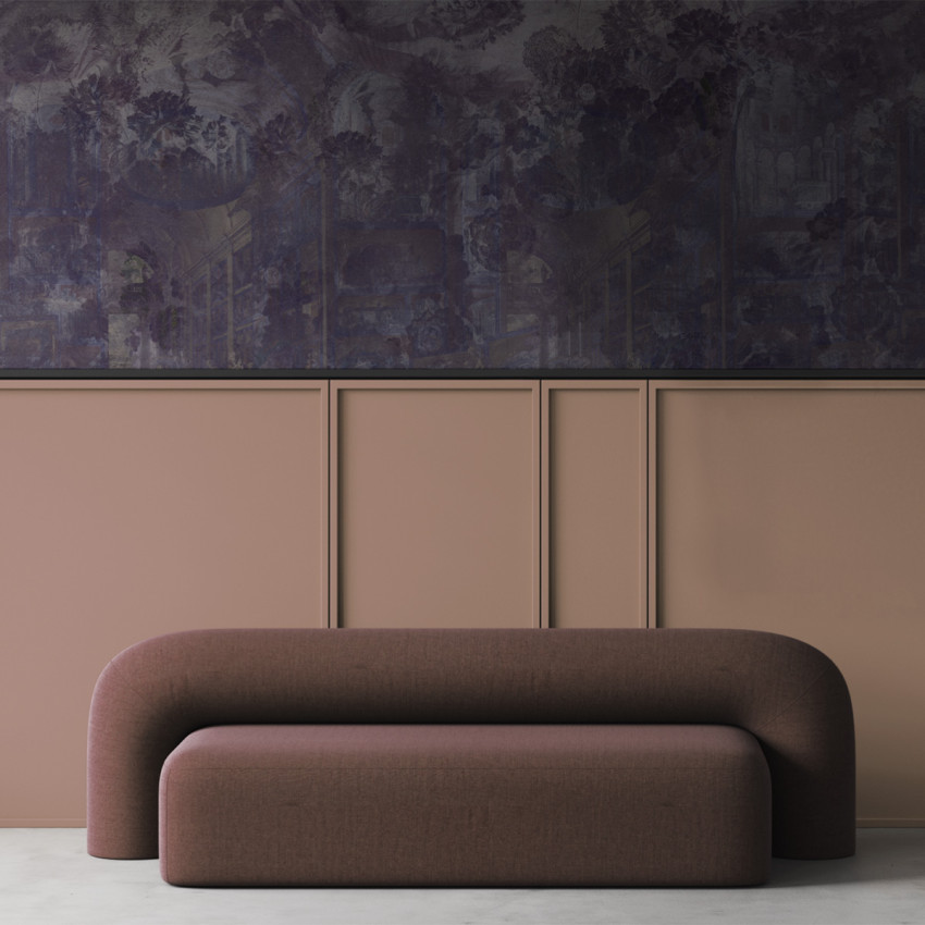 Tapet Antica Roma Violet