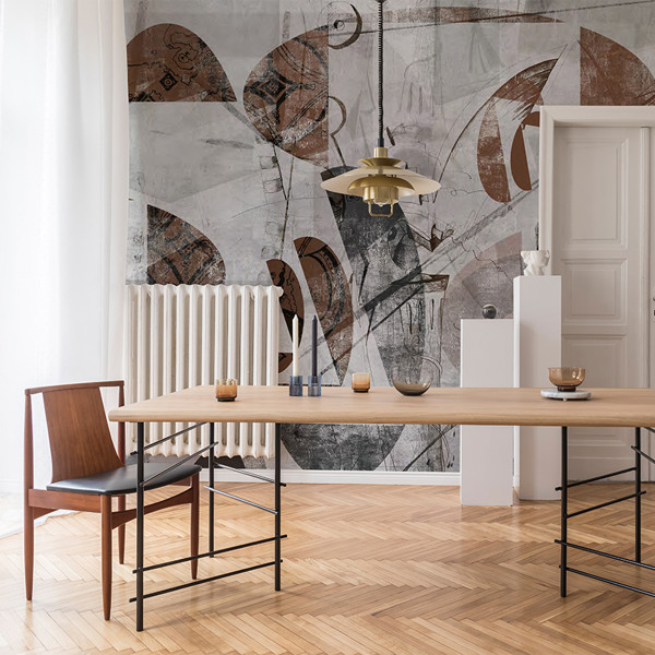 Abstract Aria Mocha, Dream Prints