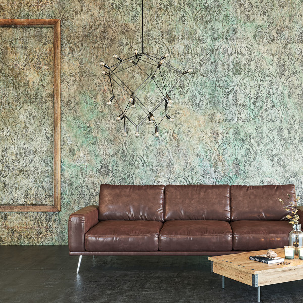Homage to Damascus Deep Green, Dream Prints